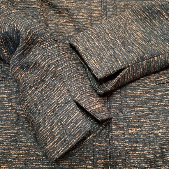 Coldwater Creek Brown Textured Zip Up Jacket Sz PL (14-16) - Picture 7 of 15